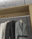 Garderobe Set Line-Up in Artisan Eiche Garderobenschrank 152 x 193 cm