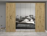 Garderobe Set Line-Up in Artisan Eiche Garderobenschrank 152 x 193 cm