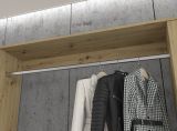 Garderobe Set Line-Up in Artisan Eiche Garderobenschrank 212 x 193 cm