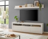 Wandboard Derby in wei� matt Wandregal 217 x 22 cm