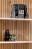 Wohnwand Laelia in Sand matt und Artisan Eiche 280 cm Schrankwand inklusive LED Beleuchtung, Push-to-Open