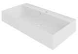 Waschtisch Set Feliz in Kaschmir Grau Komplett-Set mit Waschbecken 90 cm