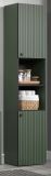 Badezimmer Hochschrank Feliz in gr�n Badschrank 40 x 186 cm