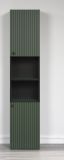 Badezimmer Hochschrank Feliz in gr�n Badschrank 40 x 186 cm
