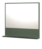 Badezimmer Spiegel Feliz in gr�n Badspiegel mit Ablage 80 cm