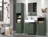 Badezimmer Spiegel Feliz in gr�n Badspiegel mit Ablage 60 cm
