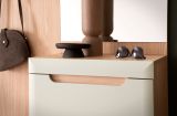Garderobe Set 3-teilig Isgard in Pistazie matt und Scandi Eiche Garderobenkombination skandinavisch 227 x 197 cm
