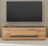 TV-Lowboard Center in Evoke Eiche und grau TV-Unterteil 140 cm