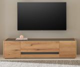TV-Lowboard Center in Evoke Eiche und grau TV Unterteil 170 cm