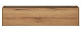 TV-Lowboard Center in Evoke Eiche und grau TV-Unterteil h�ngend 150 cm H�ngeschrank