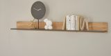Wandboard Center in Evoke Eiche und grau Wandregal 170 x 15 cm