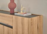 Sideboard Center in Evoke Eiche und grau Kommode 170 x 87 cm