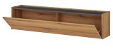 Wohnwand Center in Evoke Eiche und grau Set 5-teilig mit XXL TV-Board 340 cm