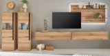 Wohnwand Center in Evoke Eiche und grau Wohnkombination Set 5-teilig mit XXL-TV-Schrank 440 cm