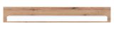 Wandboard Rivian in wei� matt und Evoke Eiche Wandregal 150 cm