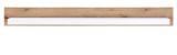 Wandboard Rivian in wei� matt und Evoke Eiche Wandregal 198 cm