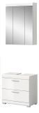 Badm�bel Set 2-teilig Shawn in wei� Hochglanz Badkombination 60 x 191 cm