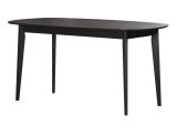 Esstisch Torus in Esche schwarz K�chentisch 160 x 90 cm