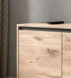 TV-Lowboard Delio in Viking Eiche TV Unterschrank 184 cm, mit Soft-Close und Komforth�he