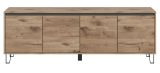 TV-Lowboard Delio in Viking Eiche TV Unterschrank 184 cm, mit Soft-Close und Komforth�he
