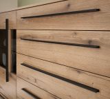 Sideboard Design-D in Evoke Eiche Kommode 200 cm, mit Soft-Close