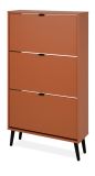 Schuhschrank Aldan in Terracotta Schuhkipper 70 x 125 cm