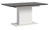 Esstisch Home-X in grau und wei� Tisch ausziehbar 150 - 190 cm