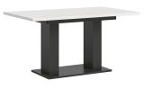 Esstisch Home-X in wei� und grau Tisch ausziehbar 150 - 190 cm