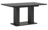 Esstisch Home-X in grau Tisch ausziehbar 150 - 190 cm