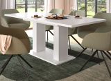 Esstisch Home-X in wei� Tisch ausziehbar 150 - 190 cm