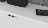 Schuhschrank SystemX in wei� Hochglanz Flur Diele Kommode 91 cm