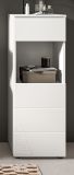 Badezimmer Kommode Larik in wei� Hochglanz Badschrank 38 x 106 cm