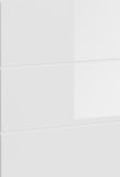 Badezimmer Kommode Larik in wei� Hochglanz Badschrank 38 x 106 cm
