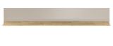 Wandboard Jardins in Kaschmir / Sand und Evoke Eiche Wandregal 140 cm