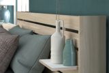 Parisot Stauraumbett Escale4 in Eiche japanisch Bett Liegefl�che 180 x 200 cm