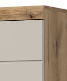 Badm�bel Set 2-teilig Shawn in Sand Kashmir und Evoke Eiche Badkombination 60 x 191 cm