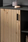 Badm�bel Set 2-teilig Livia in Artisan Eiche und grau Badkombination 80 x 180 cm