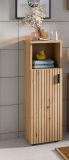 Badezimmer Kommode Livia in Artisan Eiche Badschrank 30 x 95 cm