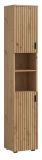Badezimmer Hochschrank Livia in Artisan Eiche Badschrank 30 x 192 cm