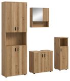 Badm�bel Set 4-teilig Livia in Artisan Eiche Badkombination 180 x 192 cm
