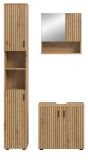 Badm�bel Set 3-teilig Livia in Artisan Eiche Badkombination 105 x 192 cm