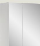 Badm�bel Set 2-teilig Cover in wei� Hochglanz Badkombination 60 x 185 cm