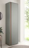 Schuhschrank Center in Salbei Gr�n und Barista Eiche Flurschrank 50 x 200 cm