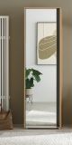 Garderobenschrank Center in Evoke Eiche und grau Flurschrank mit Spiegel 60 x 200 cm