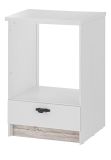 Herdumbauschrank Rovola in wei� Pinie Landhaus K�che Unterschrank 60 cm, Soft-Close