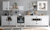 K�che Rovola in wei� Pinie Landhaus K�chenschrank Set 7-teilig 394 x 200 cm