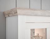 K�che Rovola in wei� Pinie Landhaus K�chenschrank Set 4-teilig 191 x 200 cm