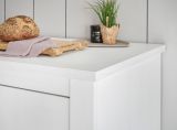 K�che Rovola in wei� Pinie Landhaus K�chenschrank Set 4-teilig 264 x 200 cm