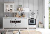 K�che Rovola in wei� Pinie Landhaus K�chenschrank Set 4-teilig 264 x 200 cm