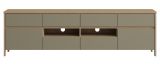 TV-Lowboard Finnes in Salbei und Eiche TV Unterteil skandinavisch 193 cm, Soft-Close
